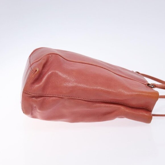 PRADA Hand Bag Leather Pink Silver Auth - Picture 4 of 16